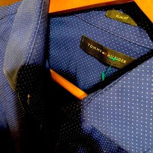 Men’s Large shirt. Long sleeve. Tommy Hilfiger. Perfect condition